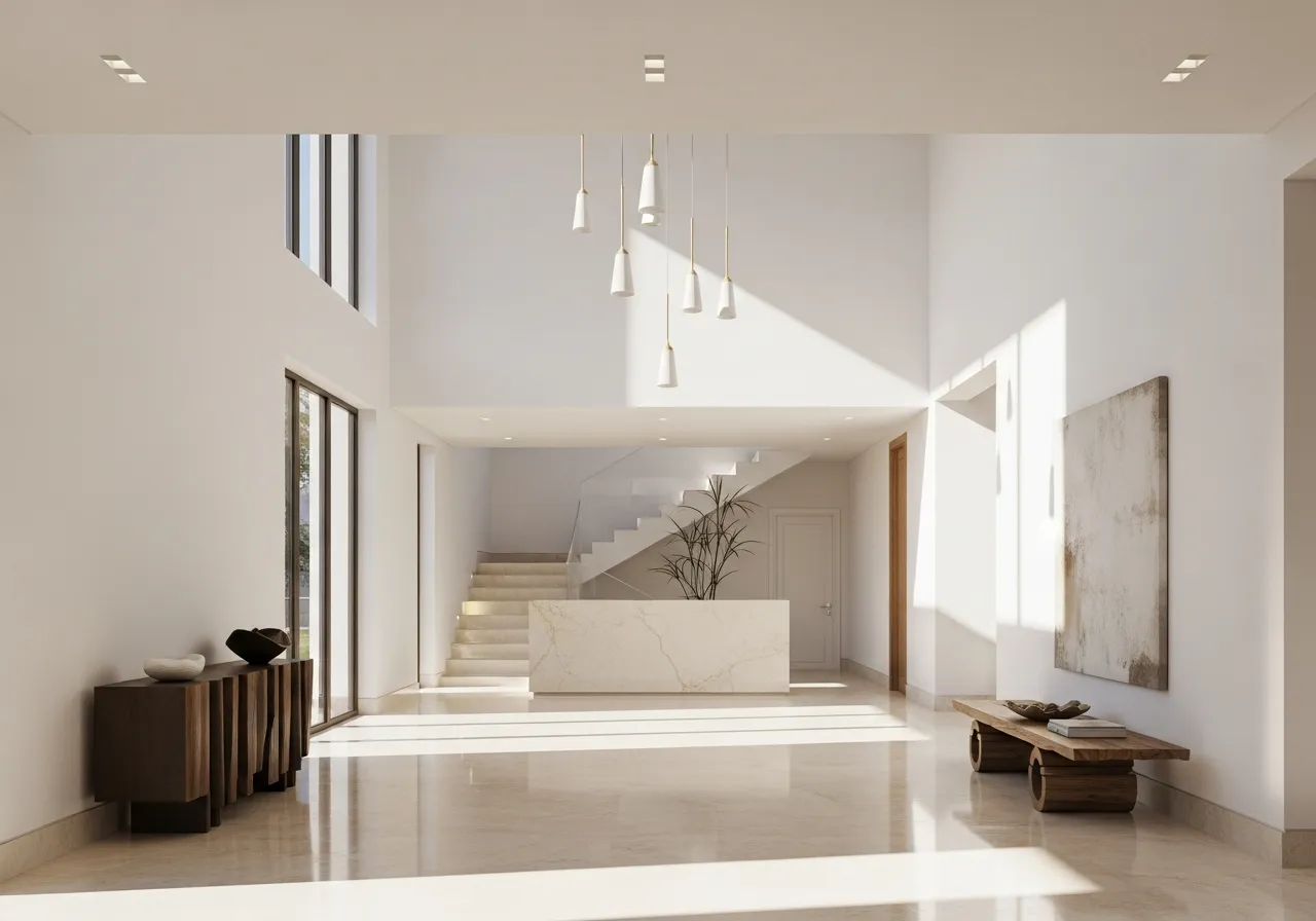 Luxury Villa Entrance Hall Marbella